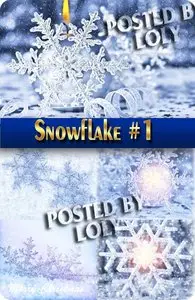 Snowy backgrounds #1 - Stock Photo