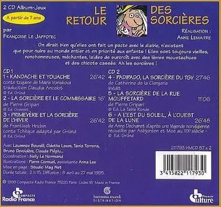Le Retour des Sorcières, 2 CD Audio