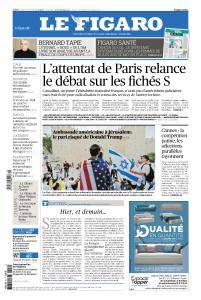 Le Figaro du Lundi 14 Mai 2018