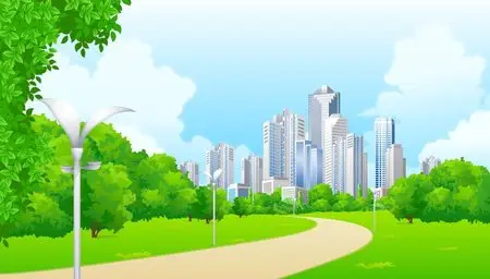 Landscape vector #4