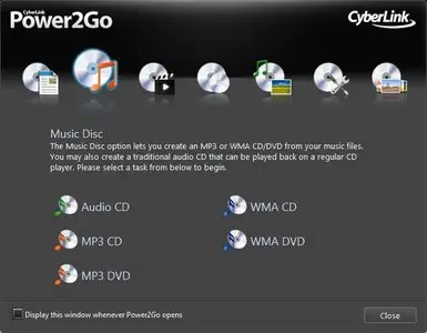 CyberLink Power2Go Deluxe 7.0.0.1906 Portable