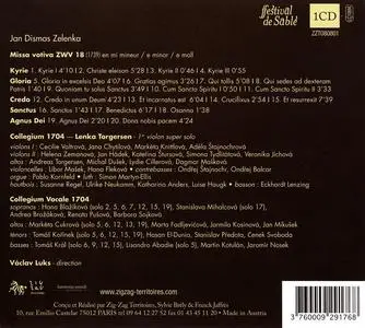 Václav Luks, Collegium Vocale 1704 - Jan Dismas Zelenka: Missa votiva ZWV 18 (2008)