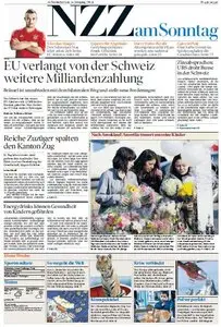 Neue Zürcher Zeitung am Sonntag, 16. Dezember 2012