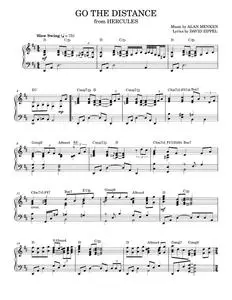 Go the distance - Michael Bolton (Piano Solo)