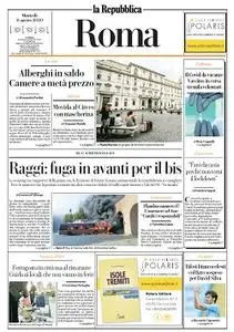 la Repubblica Roma - 11 Agosto 2020
