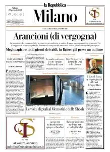la Repubblica Milano - 23 Gennaio 2021