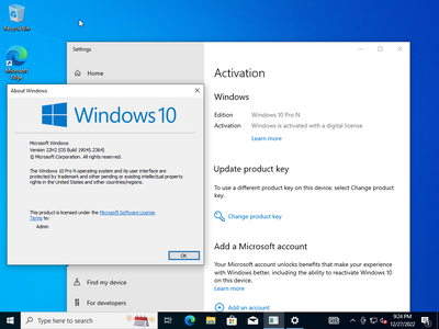 Windows 10 22H2 build 19045.2364 AIO 16in1 With Office 2021 Pro Plus (x64) Multilingual Preactivated December 2022