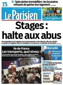 Le Parisien + Journal de Paris + Economie du Lundi 21 Octobre 2013