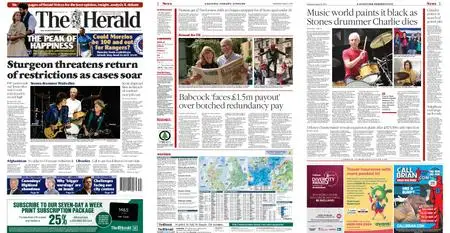 The Herald (Scotland) – August 25, 2021