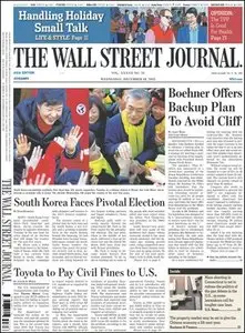 The Wall Street Journal - 19 December 2012 (Asia)