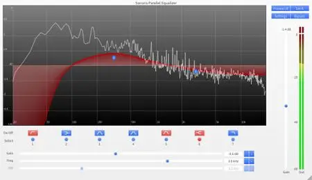 Sonoris Parallel Equalizer v1.0.4.0 WiN / OSX