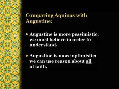 Reason & Faith: Philosophy in the Middle Ages