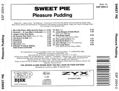 Sweet Pie - Pleasure Pudding (1972) {2004 ESP Disk} **[RE-UP]**