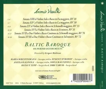 Baltic Baroque, Grigori Maltizov - Vivaldi: Opera Quinta (2014)