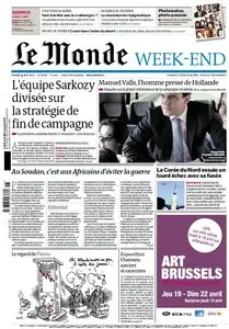 Le Monde et Suppléments du Samedi 14 Avril 2012