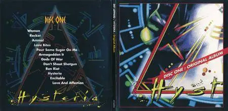 Def Leppard - Hysteria (1987) [2017, 5CD + 2DVD Box Set]