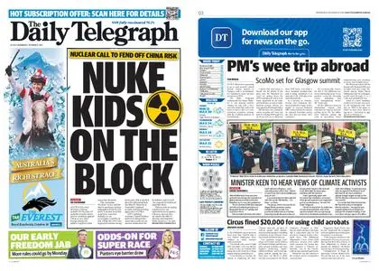 The Daily Telegraph (Sydney) – October 13, 2021