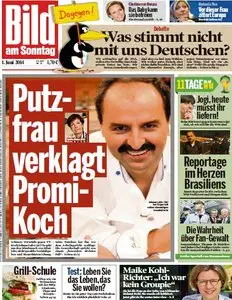 Bild am Sonntag, 01. Juni 2014