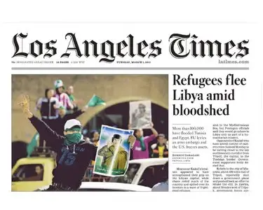 LOS ANGELES TIMES  01 MARCH 2011
