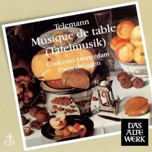 Frans Brüggen, Concerto Amsterdam - Georg Philipp Telemann: Musique de Table [4CDs] (2008)