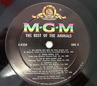 The Animals - The Best Of The Animals [vinyl mono] 24bit 96kHz
