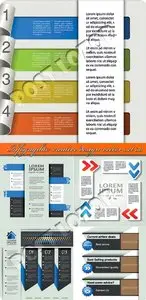 Infographic creative design vector set 30