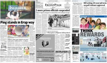 Philippine Daily Inquirer – December 31, 2007
