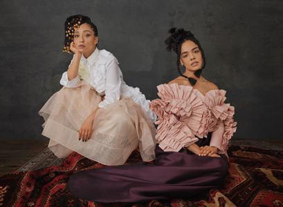 Tessa Thompson and Ruth Negga by Shaniqwa Jarvis for Netflix Queue October 2021