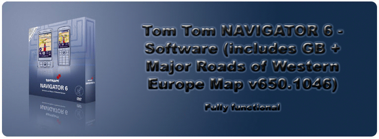 Tom Tom NAVIGATOR 6 for PDA and SmartPhones