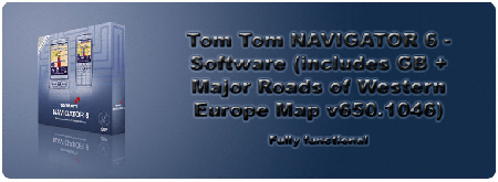 Tom Tom NAVIGATOR 6 for PDA and SmartPhones