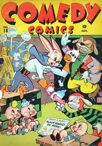 Comedy Comics 1st series 018 Timely 1943 c2c Pmack