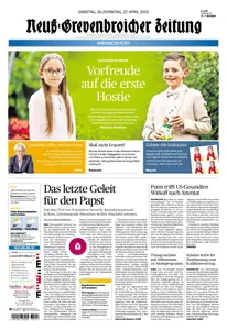 Neuss Grevenbroicher Zeitung - 26 April 2025