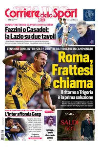 Corriere dello Sport Roma - 3 Gennaio 2025