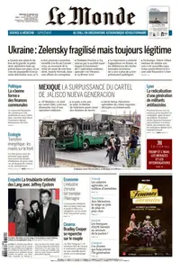 Le Monde du Mercredi 25 Février 2026
