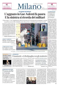 il Giornale Milano - 4 Novembre 2025