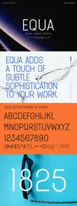 Equa Regular Font XRQNZAR