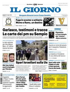 Il Giorno Bergamo Brescia - 22 Maggio 2025