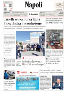 la Repubblica Napoli - 8 Ottobre 2025