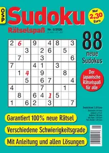 Sudoku Rätselspaß - Nr.5 2026
