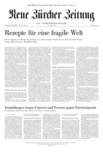 Neue Zürcher Zeitung International - 4 April 2026