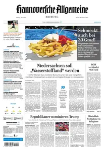 Hannoversche Allgemeine Zeitung - 16 Juli 2024