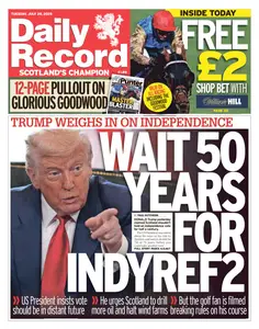 Daily Record - 29 July 2025