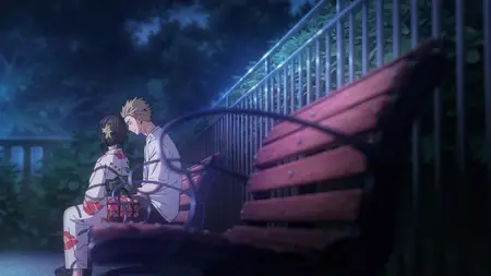 The Fragrant Flower Blooms With Dignity S01E13 Kaoruko And Rintaro
