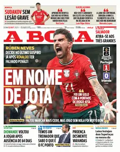 A Bola - 12 Outubro 2025