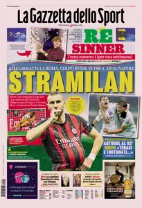 La Gazzetta dello Sport - 3 Novembre 2025