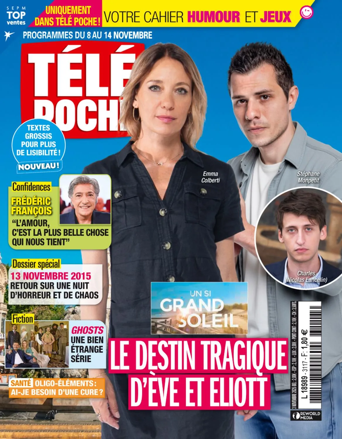 Télé Poche N.3117 - 3 Novembre 2025
