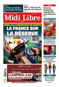 Midi Libre Nimes - 22 Avril 2026