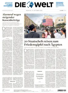 Die Welt - 13 Oktober 2025