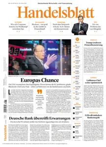 Handelsblatt  - 30 April 2025