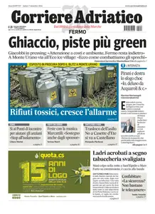 Corriere Adriatico Fermo - 7 Dicembre 2024